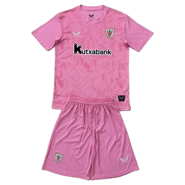 Athletic Bilbao Målvakt Trøye Barn 2025/2026 Rosa Athletic Bilbao Målvakt Trøye Barn 2025/2026 Rosa