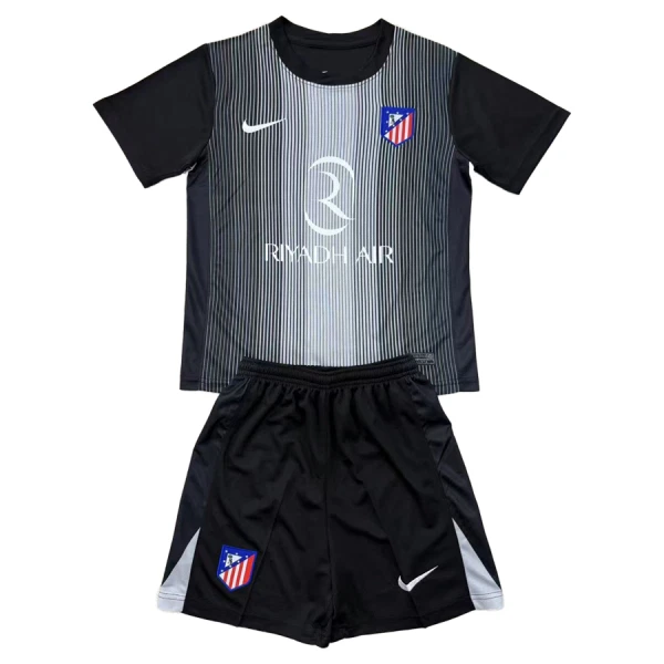 Atlético Madrid Målvakt Trøye Barn 2025/2026 Svart Atlético Madrid Målvakt Trøye Barn 2025/2026 Svart