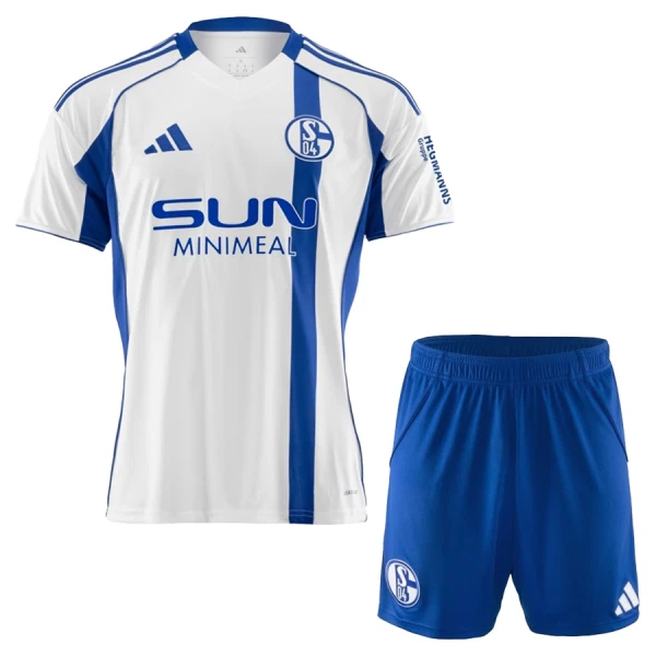 Schalke 04 Bortetrøye Barn 2025/2026 Schalke 04 Bortetrøye Barn 2025/2026