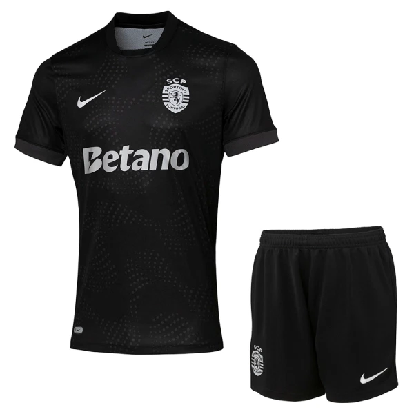 Sporting CP Bortetrøye Barn 2025/2026 Sporting CP Bortetrøye Barn 2025/2026