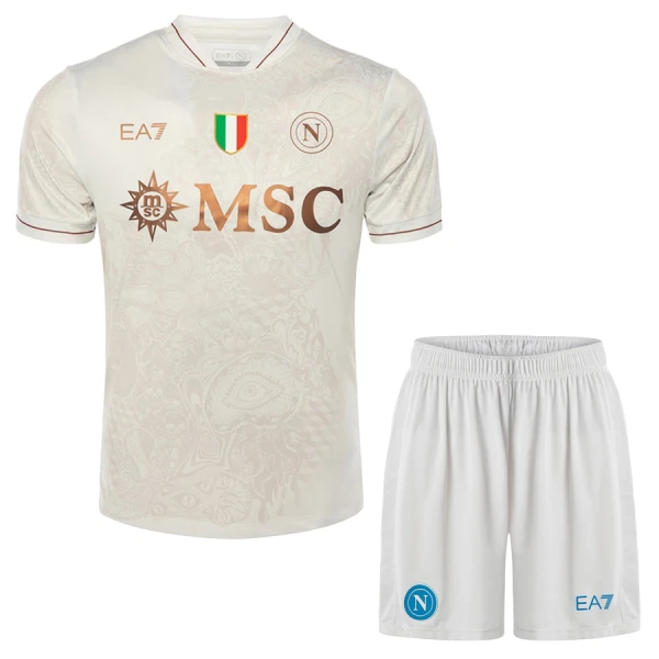SSC Napoli Bortetrøye Barn 2025/2026 SSC Napoli Bortetrøye Barn 2025/2026