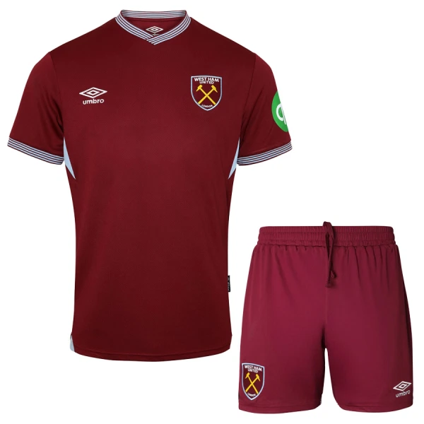 West Ham United Hjemmetrøye Barn 2025/2026 West Ham United Hjemmetrøye Barn 2025/2026