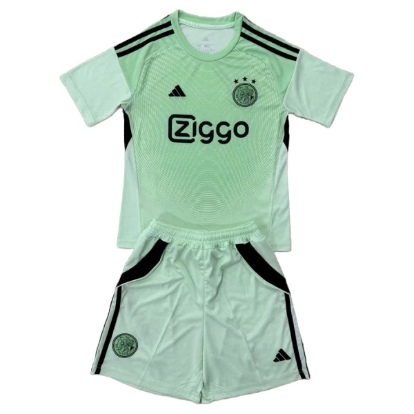 Ajax Amsterdam Amsterdam Målvakt Trøye Barn 2025/2026 Grønn Ajax Amsterdam Amsterdam Målvakt Trøye Barn 2025/2026 Grønn