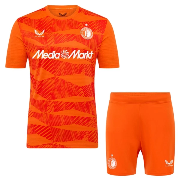 Feyenoord Rotterdam Målvakt Trøye Barn 2025/2026 Oransje Feyenoord Rotterdam Målvakt Trøye Barn 2025/2026 Oransje