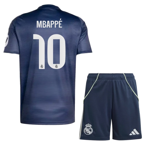 Real Madrid Kylian Mbappé 10 Bortetrøye Barn 2025/2026 Real Madrid Kylian Mbappé 10 Bortetrøye Barn 2025/2026