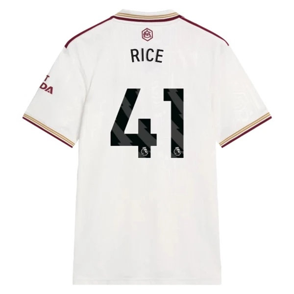 Arsenal Declan Rice 41 Tredjetrøye 2025/2026