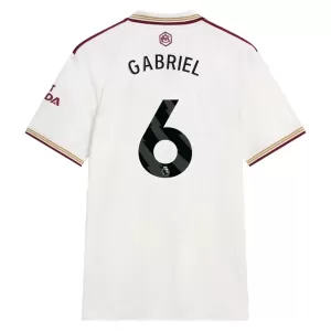 Arsenal Gabriel 6 Tredjetrøye 2025/2026