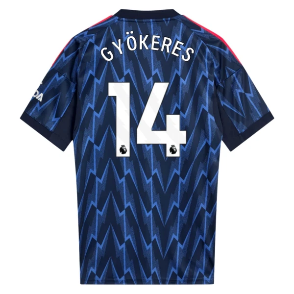 Arsenal Gyokeres 14 Bortetrøye 2025/2026 Arsenal Gyokeres 14 Bortetrøye 2025/2026