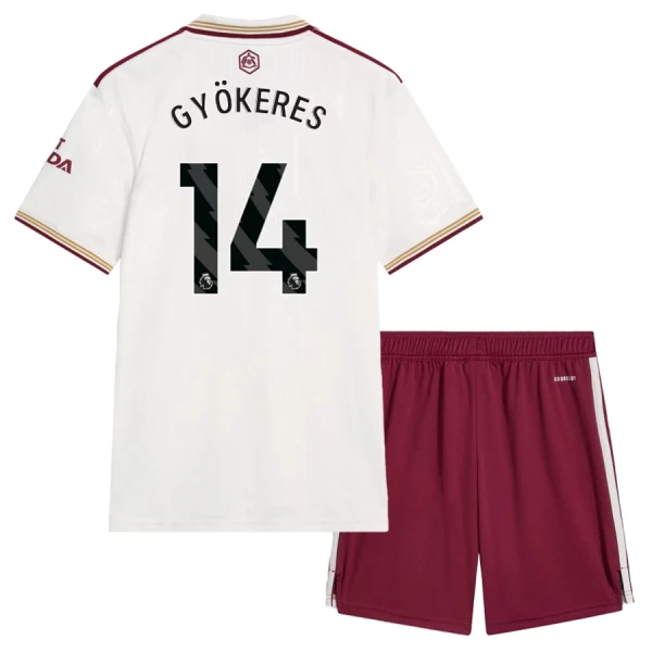 Arsenal Gyokeres 14 Tredjetrøye Barn 2025/2026 Arsenal Gyokeres 14 Tredjetrøye Barn 2025/2026