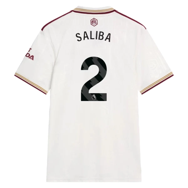 Arsenal Saliba 2 Tredjetrøye 2025/2026
