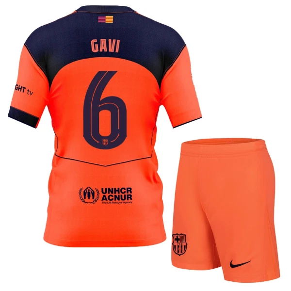 FC Barcelona Gavi 6 Tredjetrøye Barn 2025/2026 FC Barcelona Gavi 6 Tredjetrøye Barn 2025/2026