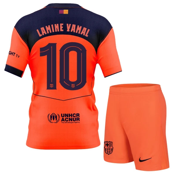 FC Barcelona Lamine Yamal 10 Tredjetrøye Barn 2025/2026 FC Barcelona Lamine Yamal 10 Tredjetrøye Barn 2025/2026