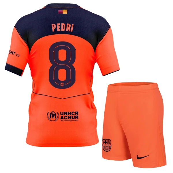 FC Barcelona Pedri 8 Tredjetrøye Barn 2025/2026 FC Barcelona Pedri 8 Tredjetrøye Barn 2025/2026
