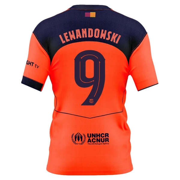 FC Barcelona Robert Lewandowski 9 Tredjetrøye 2025/2026