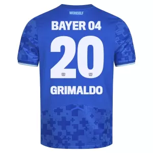 Bayer 04 Leverkusen Alejandro Grimaldo 20 Tredjetrøye 2025/2026 Bayer 04 Leverkusen Alejandro Grimaldo 20 Tredjetrøye 2025/2026