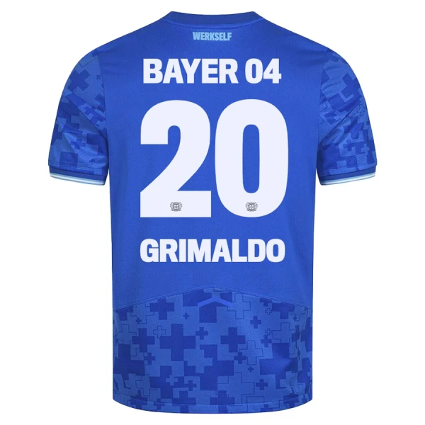 Bayer 04 Leverkusen Alejandro Grimaldo 20 Tredjetrøye Barn 2025/2026