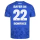 Bayer 04 Leverkusen Victor Boniface 22 Tredjetrøye 2025/2026 Bayer 04 Leverkusen Victor Boniface 22 Tredjetrøye 2025/2026