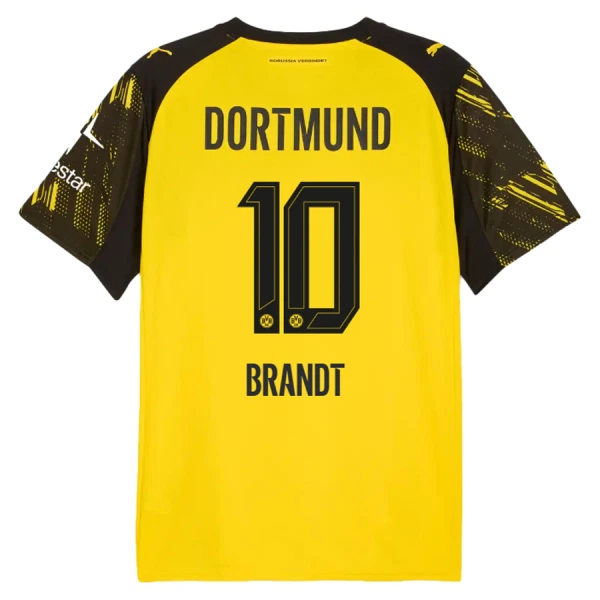Borussia Dortmund Brandt 10 Hjemmetrøye 2025/2026 Borussia Dortmund Brandt 10 Hjemmetrøye 2025/2026