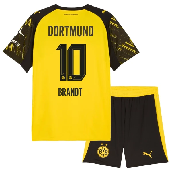 Borussia Dortmund Brandt 10 Hjemmetrøye Barn 2025/2026 Borussia Dortmund Brandt 10 Hjemmetrøye Barn 2025/2026