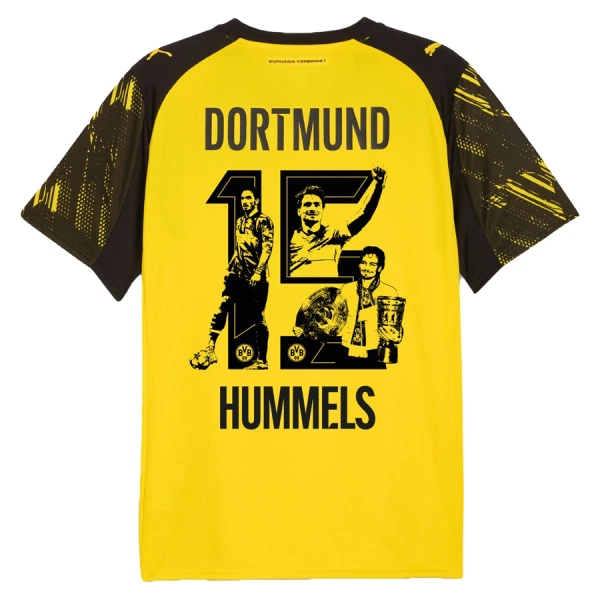 Borussia Dortmund Hummels 15 Hjemmetrøye 2025/2026 Spesiell