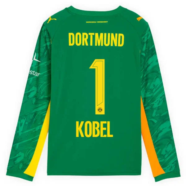 Borussia Dortmund Kobel 1 Målvakt Trøye 2025/2026 Langermet Grønn