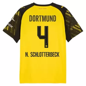 Borussia Dortmund N. Schlotterbeck 4 Hjemmetrøye 2025/2026