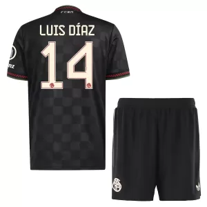 FC Bayern München Luis Díaz 14 Tredjetrøye Barn 2025/2026