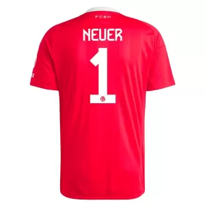 FC Bayern München Manuel Neuer 1 Målvakt Trøye 2025/2026 Rød FC Bayern München Manuel Neuer 1 Målvakt Trøye 2025/2026 Rød