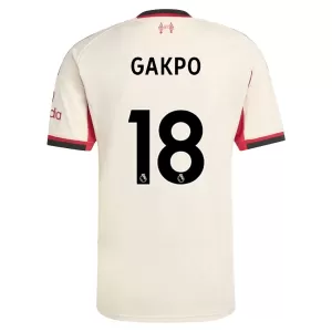 Liverpool Cody Gakpo 18 Bortetrøye 2025/2026 Liverpool Cody Gakpo 18 Bortetrøye 2025/2026