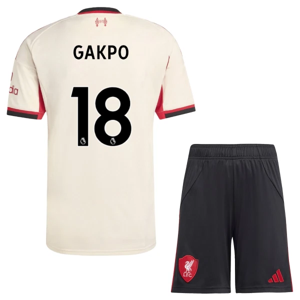 Liverpool Cody Gakpo 18 Bortetrøye Barn 2025/2026