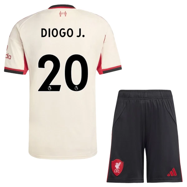 Liverpool Diogo Jota 20 Bortetrøye Barn 2025/2026