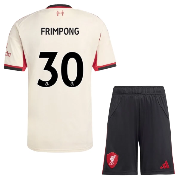 Liverpool Jeremie Frimpong 30 Bortetrøye Barn 2025/2026 Liverpool Jeremie Frimpong 30 Bortetrøye Barn 2025/2026