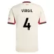 Liverpool Virgil van Dijk 4 Bortetrøye 2025/2026