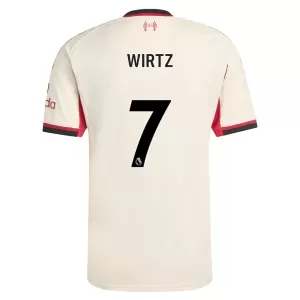 Liverpool Wirtz 7 Bortetrøye 2025/2026 Liverpool Wirtz 7 Bortetrøye 2025/2026
