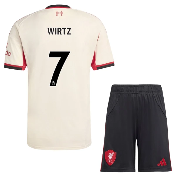 Liverpool Wirtz 7 Bortetrøye Barn 2025/2026