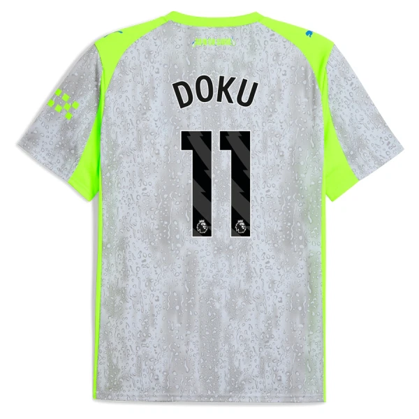 Manchester City Jérémy Doku 11 Tredjetrøye 2025/2026