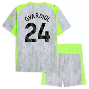 Manchester City Josko Gvardiol 24 Tredjetrøye Barn 2025/2026 Manchester City Josko Gvardiol 24 Tredjetrøye Barn 2025/2026