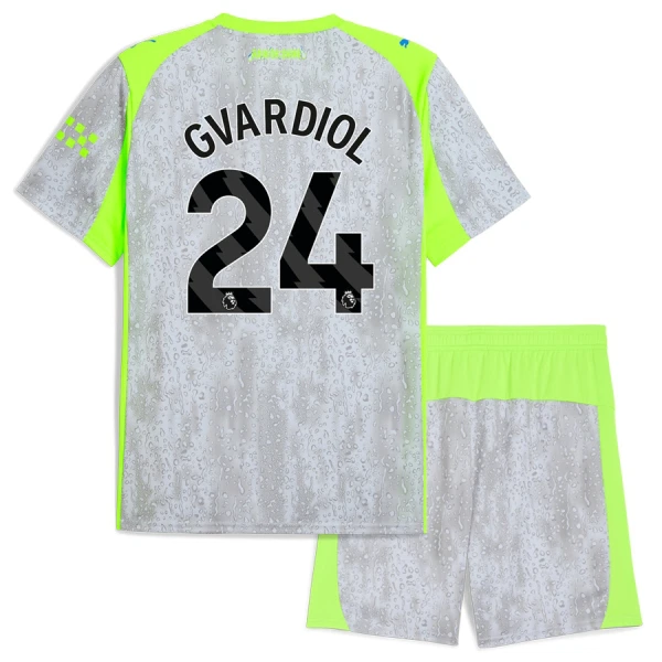 Manchester City Josko Gvardiol 24 Tredjetrøye Barn 2025/2026
