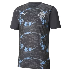 Manchester City Pre-Match Trøye 2025/2026 Svart Manchester City Pre-Match Trøye 2025/2026 Svart
