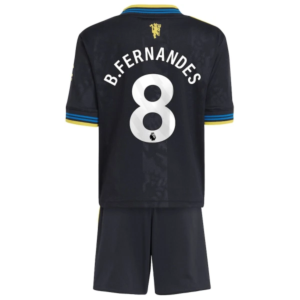 Manchester United Bruno Fernandes 8 Tredjetrøye Barn 2025/2026