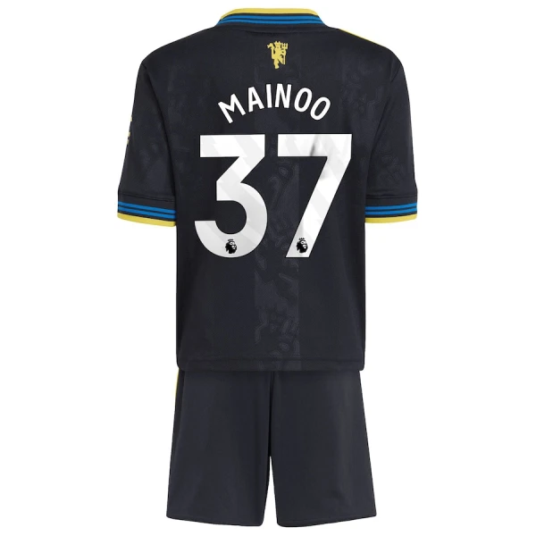 Manchester United Mainoo 37 Tredjetrøye Barn 2025/2026 Manchester United Mainoo 37 Tredjetrøye Barn 2025/2026