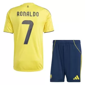 Al-Nassr FC Cristiano Ronaldo 7 Hjemmetrøye Barn 2025/2026 Al-Nassr FC Cristiano Ronaldo 7 Hjemmetrøye Barn 2025/2026