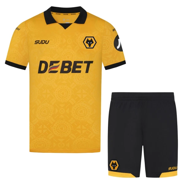 Wolverhampton Wanderers Hjemmetrøye Barn 2025/2026
