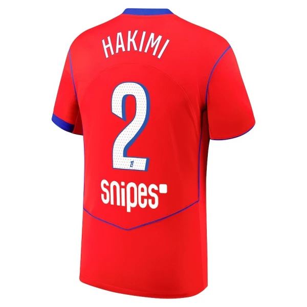 Paris Saint-Germain Achraf Hakimi 2 Tredjetrøye 2025/2026