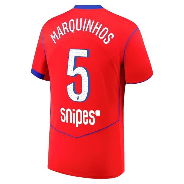 Paris Saint-Germain Marquinhos 5 Tredjetrøye 2025/2026