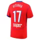 Paris Saint-Germain Vitinha 17 Tredjetrøye 2025/2026 Paris Saint-Germain Vitinha 17 Tredjetrøye 2025/2026