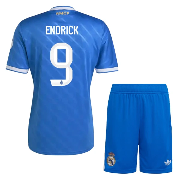 Real Madrid Endrick 9 Tredjetrøye Barn 2025/2026