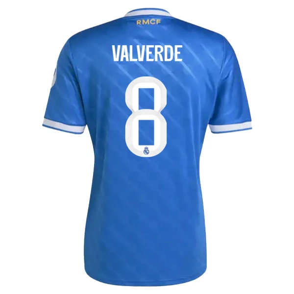 Real Madrid Federico Valverde 8 Tredjetrøye 2025/2026 Real Madrid Federico Valverde 8 Tredjetrøye 2025/2026