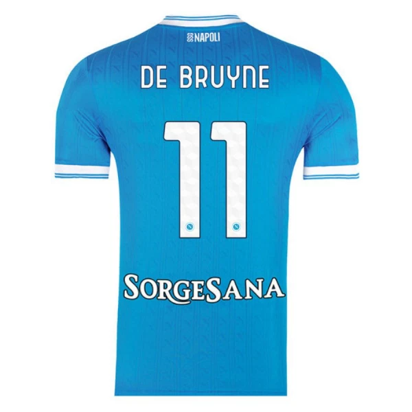 SSC Napoli Kevin De Bruyne 11 Hjemmetrøye 2025/2026