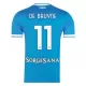 SSC Napoli Kevin De Bruyne 11 Hjemmetrøye 2025/2026